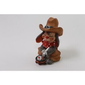 George Good, Cowboy Rabbit, Figurine, Western, Collectible, ~ 260128-WH 935